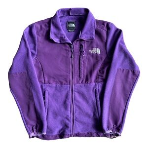 The North Face Purple Womens Denali Jacket Full Zip Fleece Medium